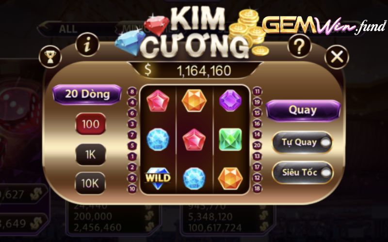 Thử sức bản thân với cổng game Gemwin đình đám