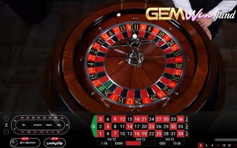 Quy trình chơi roulette Gemwin cơ bản cho tân binh