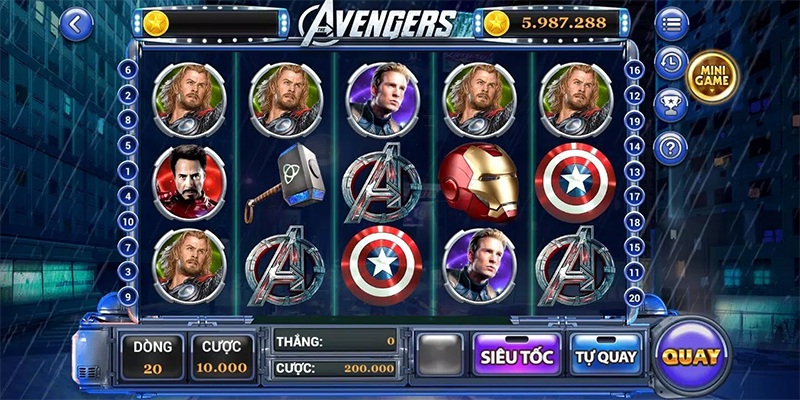 Có gì hấp dẫn và thu hút tại nổ hũ Avengers?